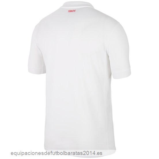 Nuevo Tailandia 1ª Camiseta Turquia 2024 Blanco Baratas